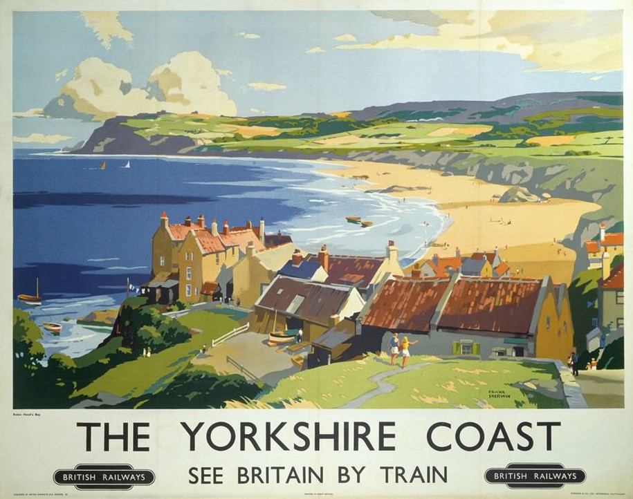 The Yorkshire Coast - Rail Prints